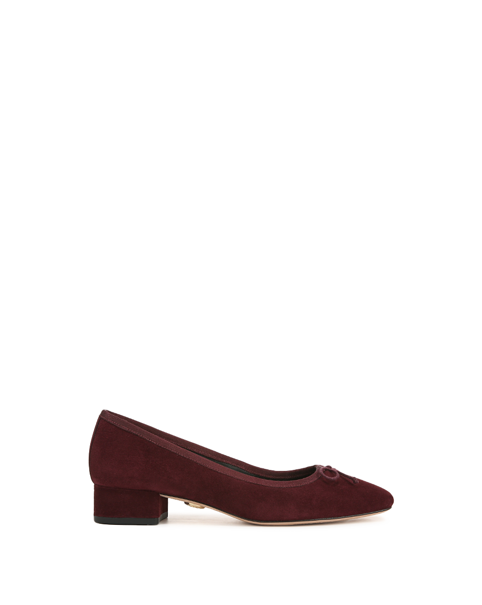 Cecile Suede Ballet Pump - Image 6