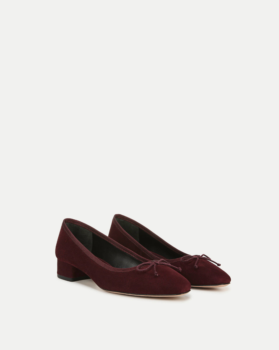 Cecile Suede Ballet Pump - Image 2