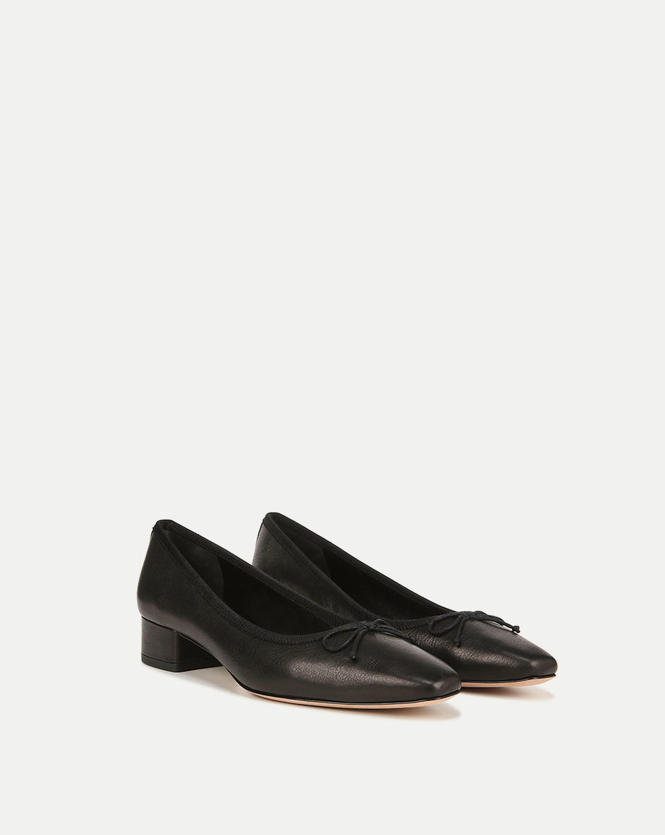 Cecile Leather Ballet Pump - Image 2
