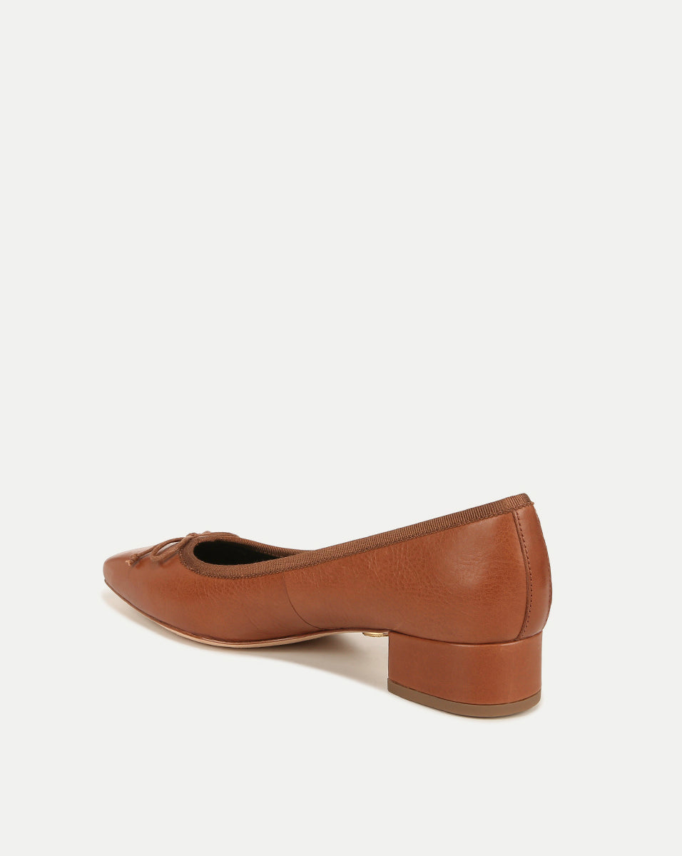 Cecile Leather Ballet Pump - Image 4