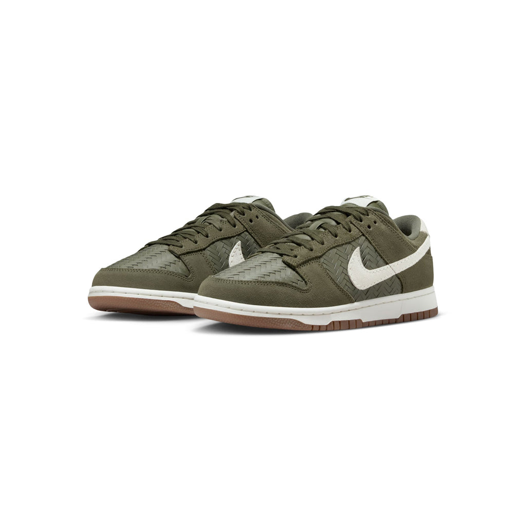 Nike Dunk Low Premium SE (Medium Olive/Sail-Gum Dark Brown) - Image 3