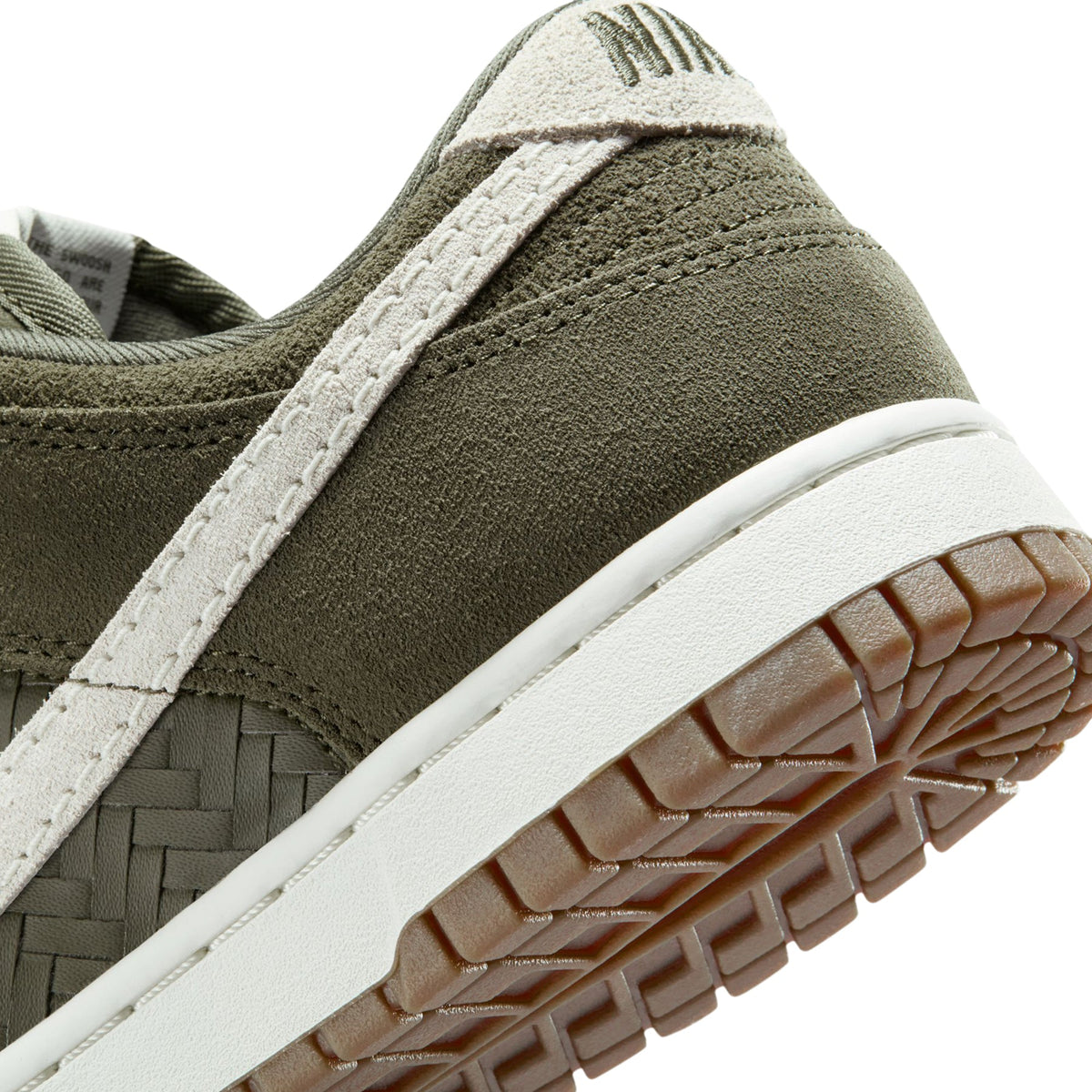Nike Dunk Low Premium SE (Medium Olive/Sail-Gum Dark Brown) - Image 8