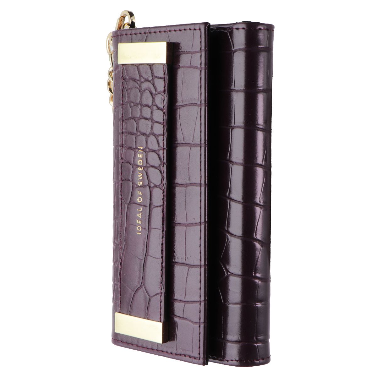 iDeal of Sweden Studio Clutch Wallet Case for Apple iPhone 12/12 Pro - Plum - New - Image 2