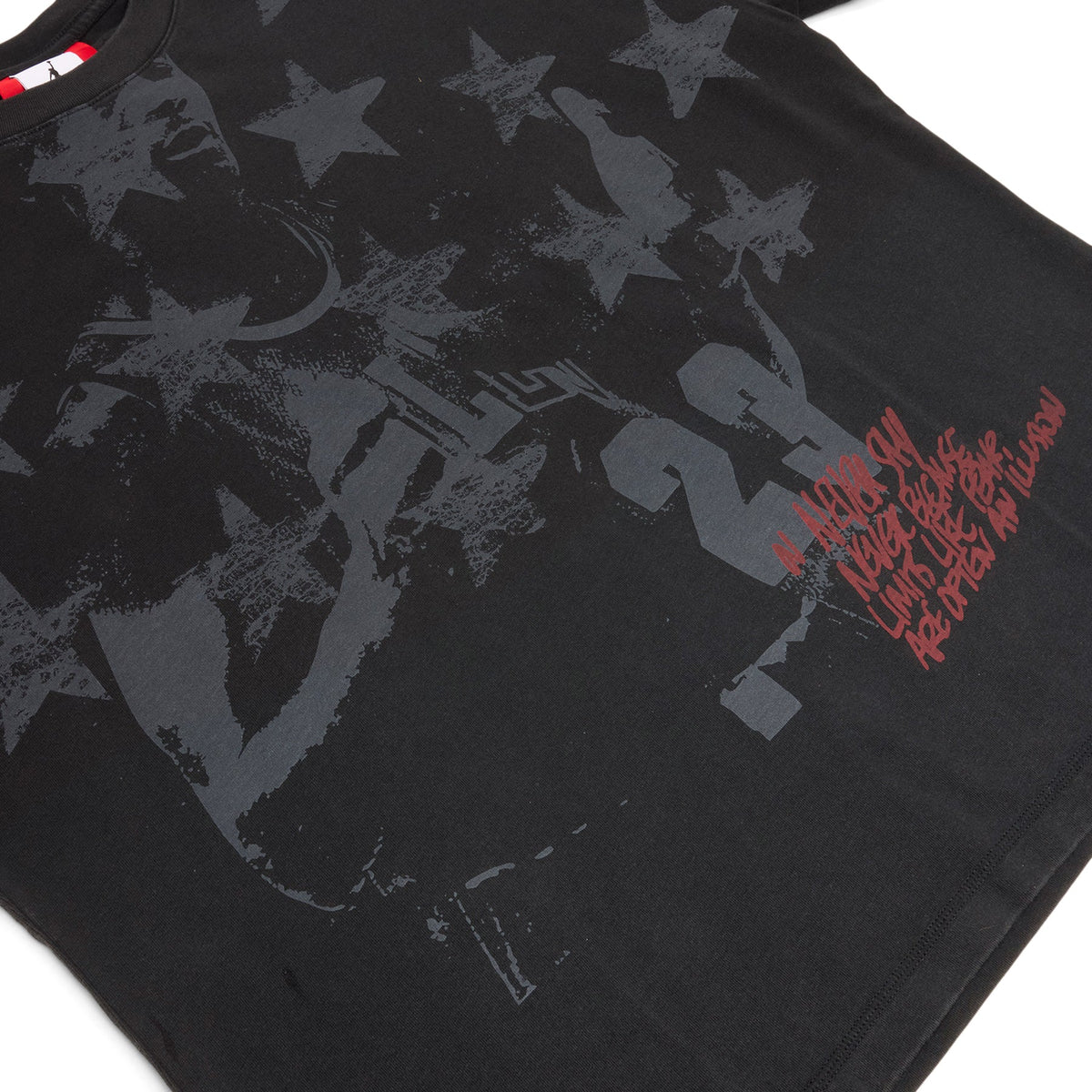 Air Jordan M J IH Star SS Tee (Black) - Image 4