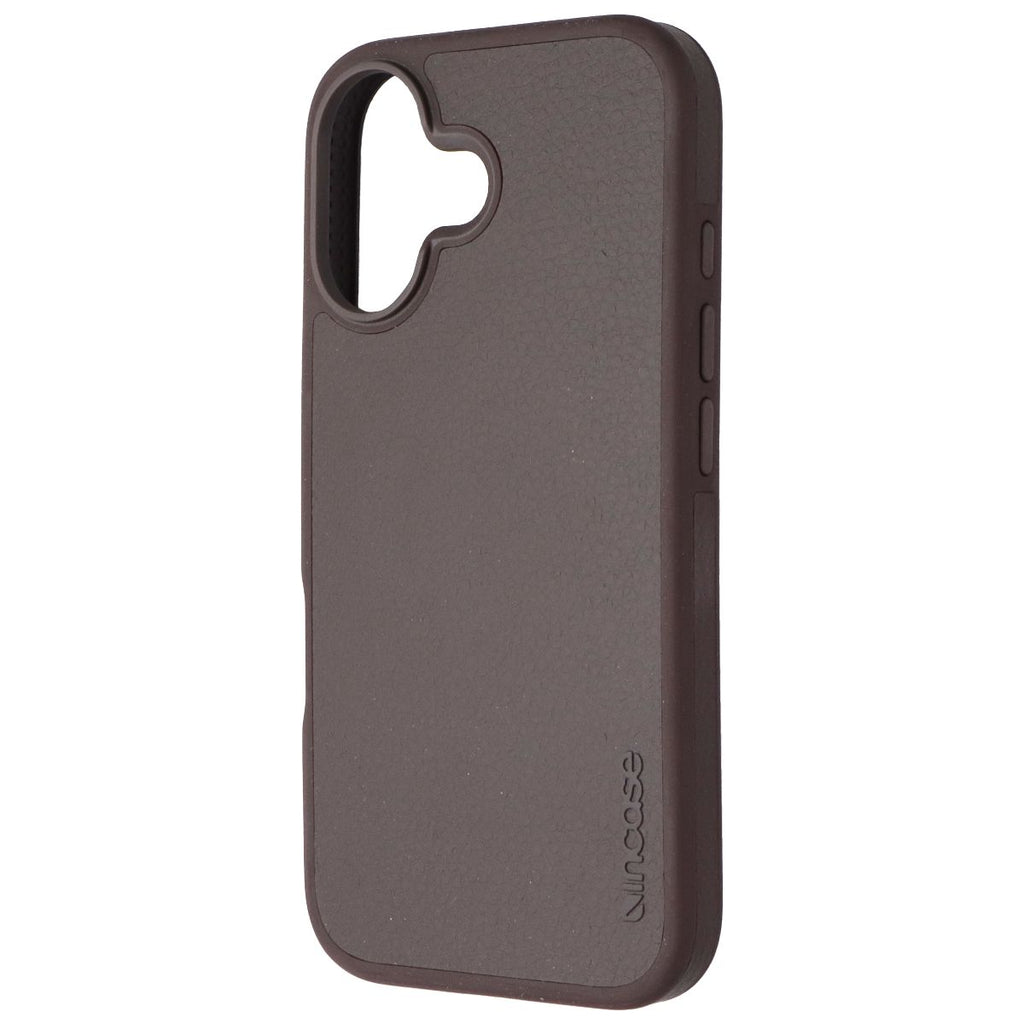 Incase ICON Case for MagSafe for Apple iPhone 16 - Cocoa Pebbled Leather - New