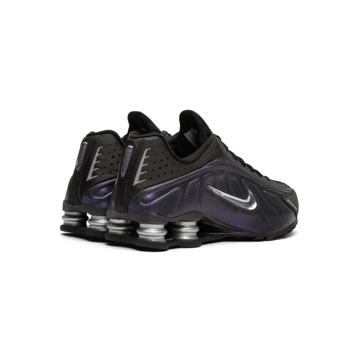 Nike Shox R4 (Black/Anthracite-Metallic Silver) - Image 4