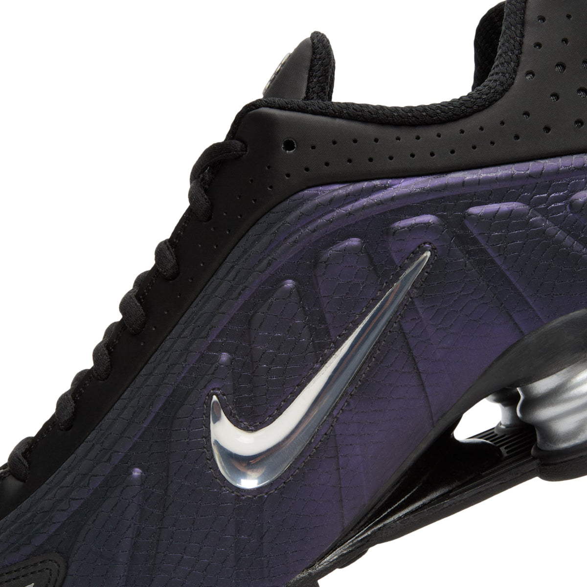 Nike Shox R4 (Black/Anthracite-Metallic Silver) - Image 8