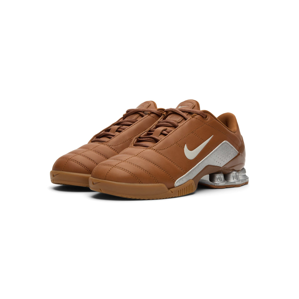 Nike Total 90 Shox Magia (Pecan/Metallic Silver-Rustic) - Image 3