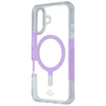 ITSKINS Hybrid_R // Mood Case for MagSafe for Apple iPhone 16 - Clear / Purple - New