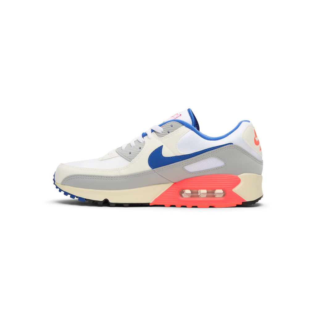 Nike Air Max 90 (Lt Base Grey/Sport Royal-Coconut Milk) - Image 2