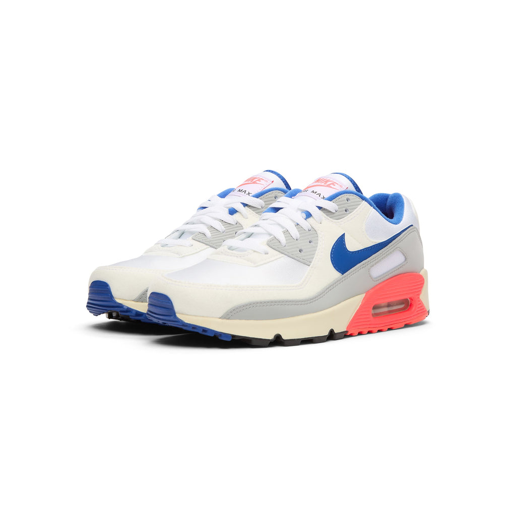 Nike Air Max 90 (Lt Base Grey/Sport Royal-Coconut Milk) - Image 3