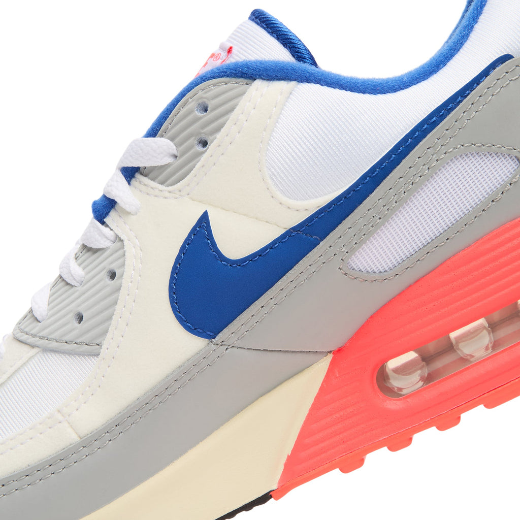 Nike Air Max 90 (Lt Base Grey/Sport Royal-Coconut Milk) - Image 8