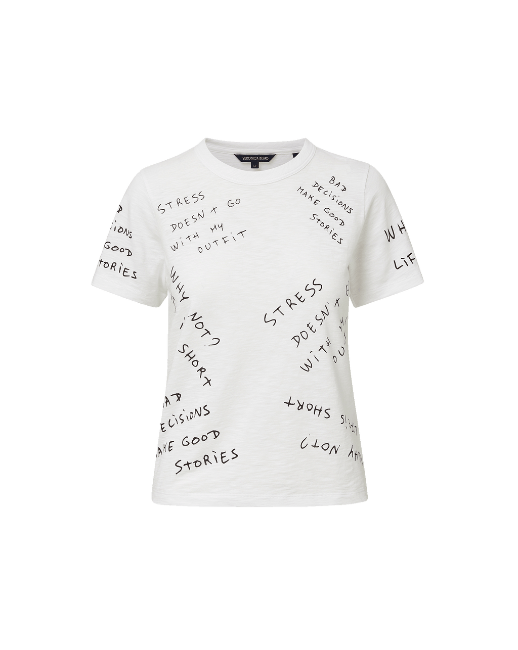 Carla Printed Crewneck T-Shirt - Image 6