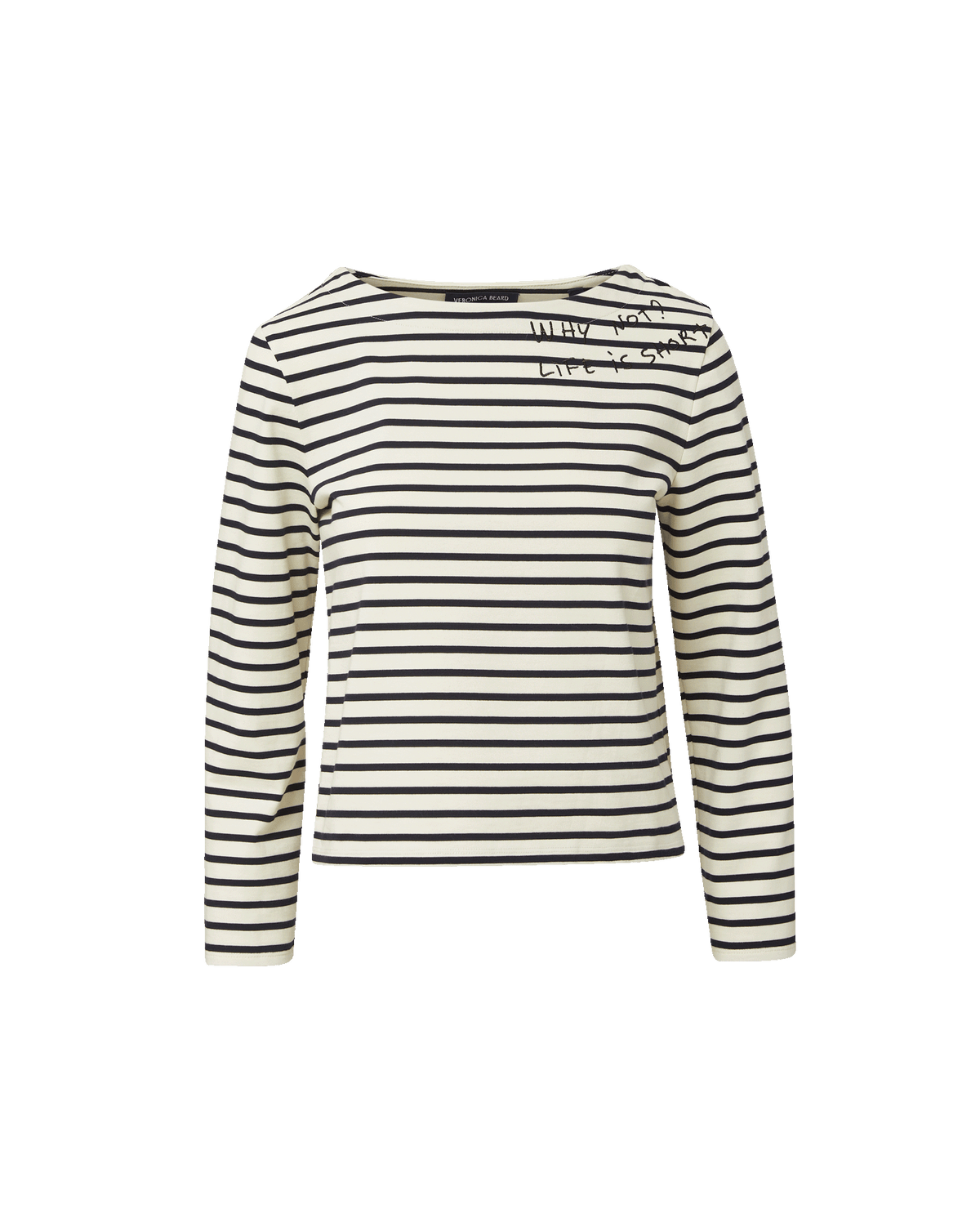 Hovey Embroidered Stripe Top - Image 7