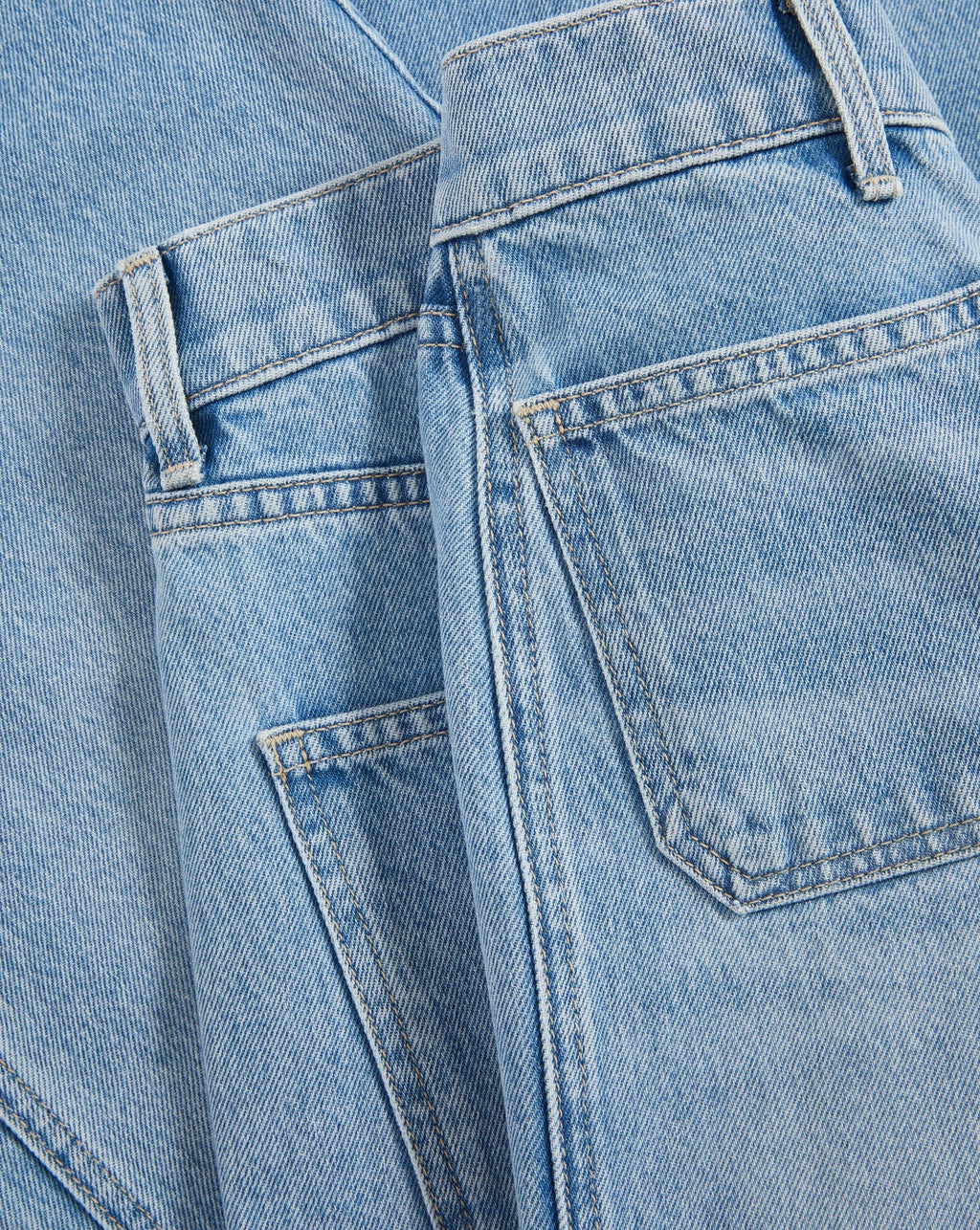 Taylor Cropped Patch-Pocket Wide-Leg Jean - Image 4