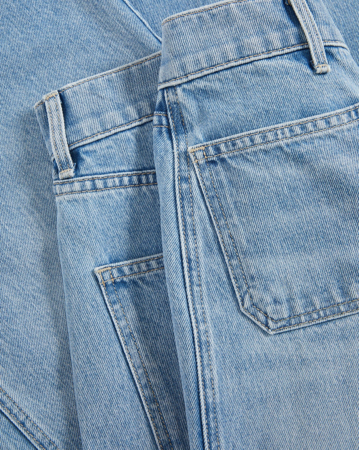 Taylor Cropped Patch-Pocket Wide-Leg Jean - Image 4