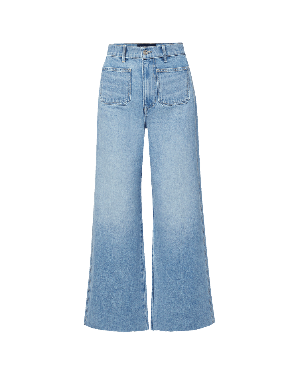 Taylor Cropped Patch-Pocket Wide-Leg Jean - Image 6