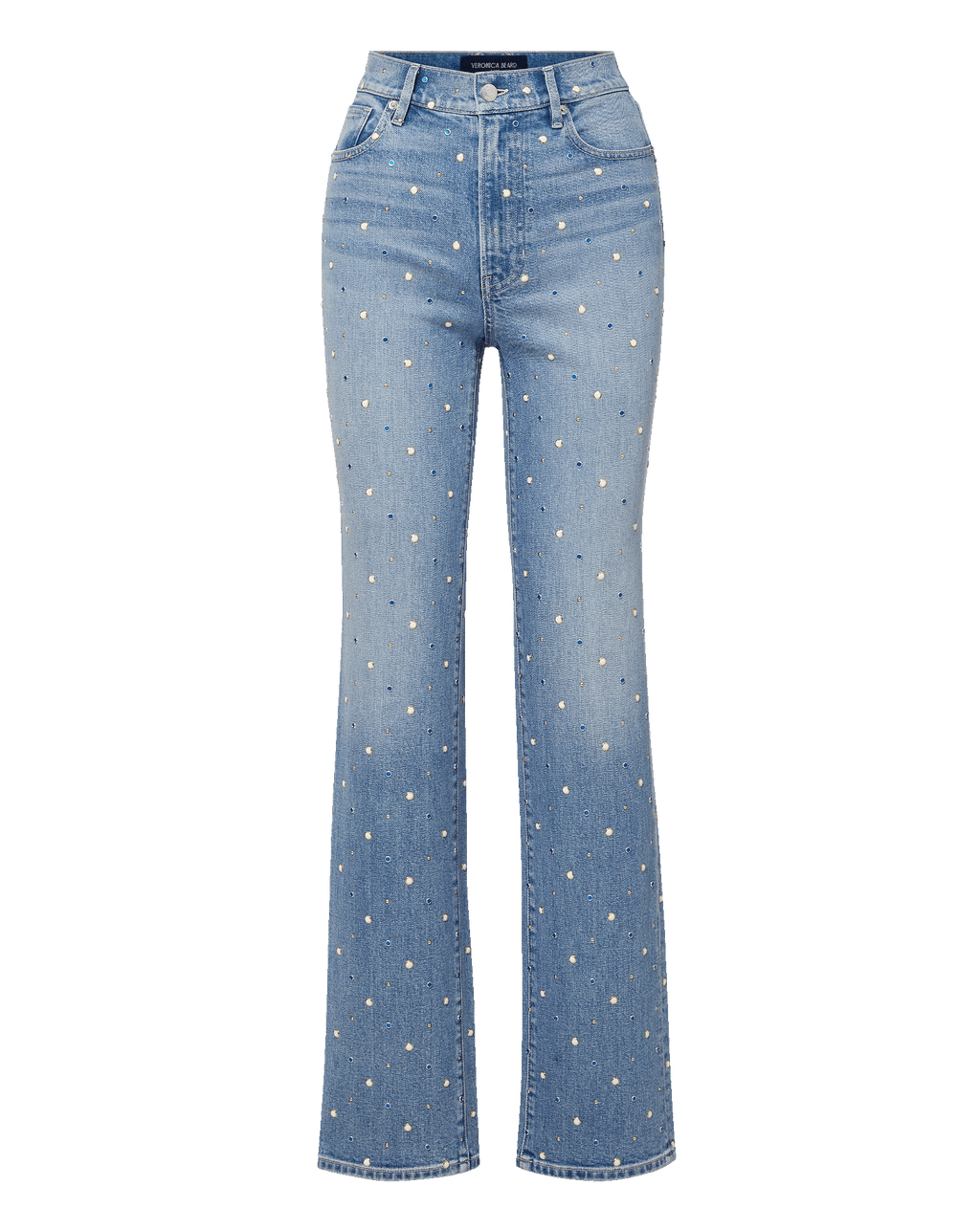 Dylan Embellished Straight-Leg Jean - Image 9