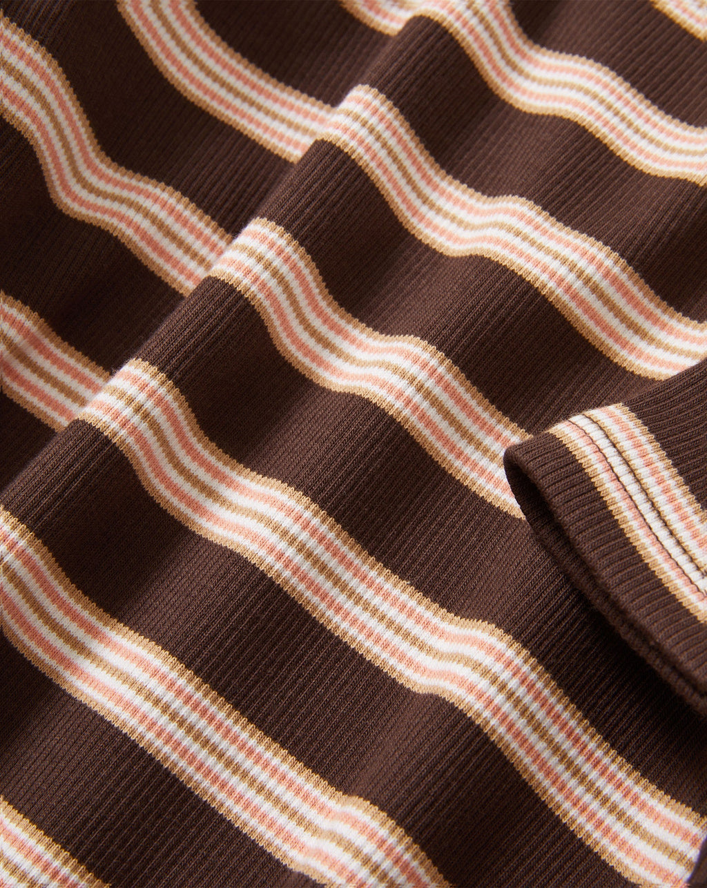 Pruitt Striped Ribbed T-Shirt - Image 3