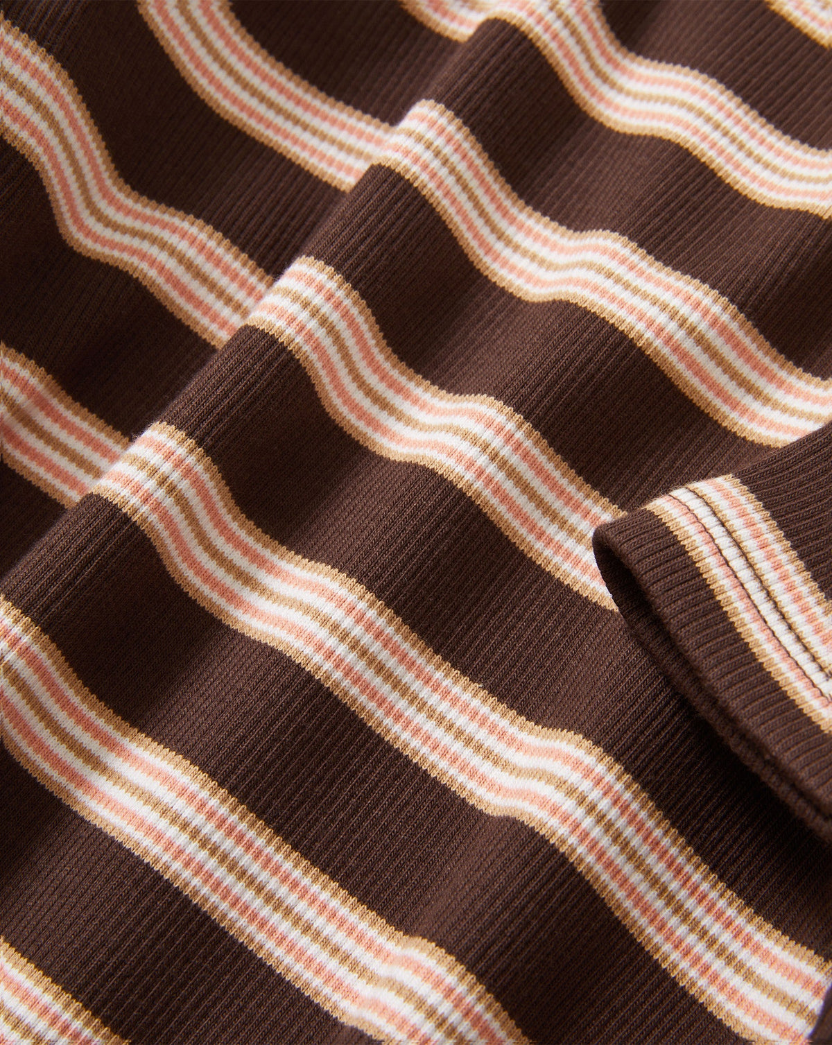 Pruitt Striped Ribbed T-Shirt - Image 3