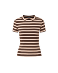 Pruitt Striped Ribbed T-Shirt - Image 6