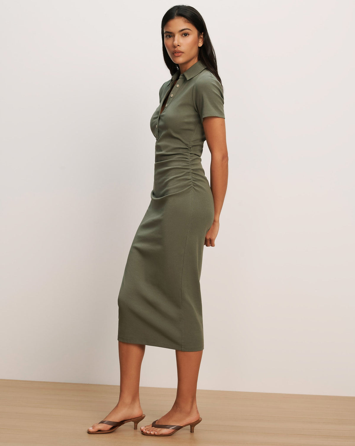 Besser Polo Midi Dress - Image 2