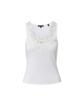 Narcisa Embroidered Tank Top - Image 5