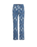 Dylan Quilt-Print Straight-Leg Jean - Image 8