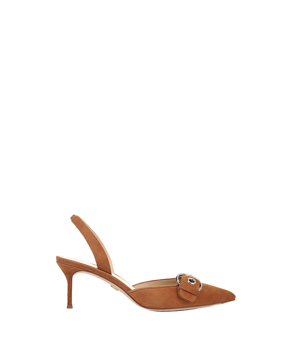Roxy Suede Slingback Pump - Image 5