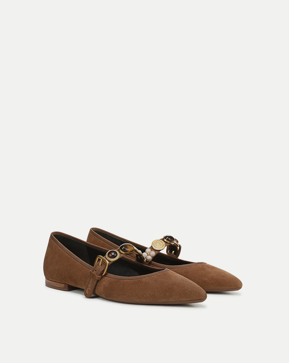 Selene Embellished Flat - Image 3