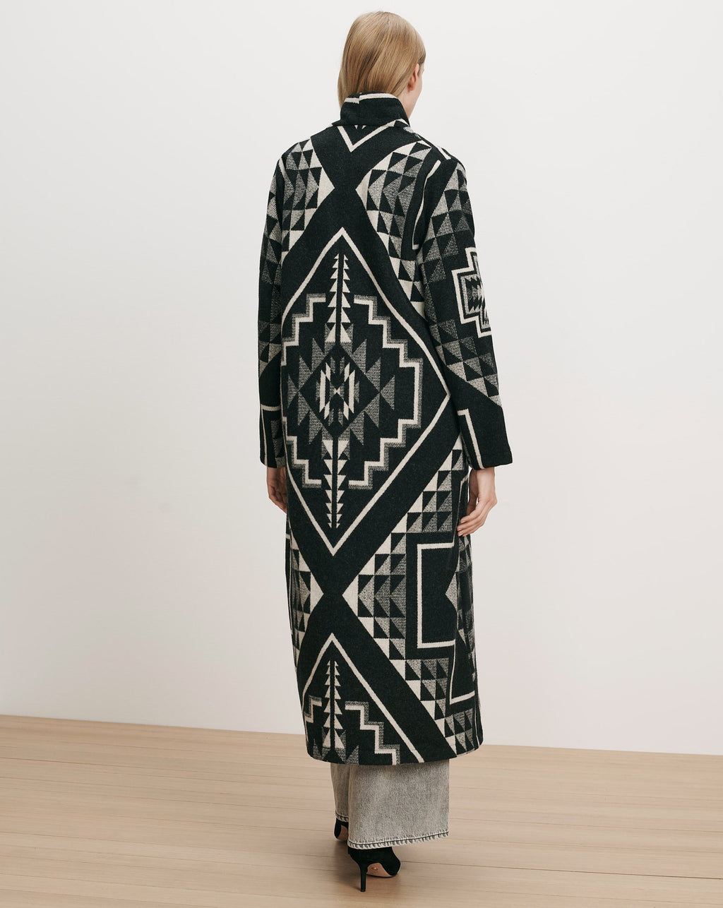Long Wool Bolero Coat - Image 3