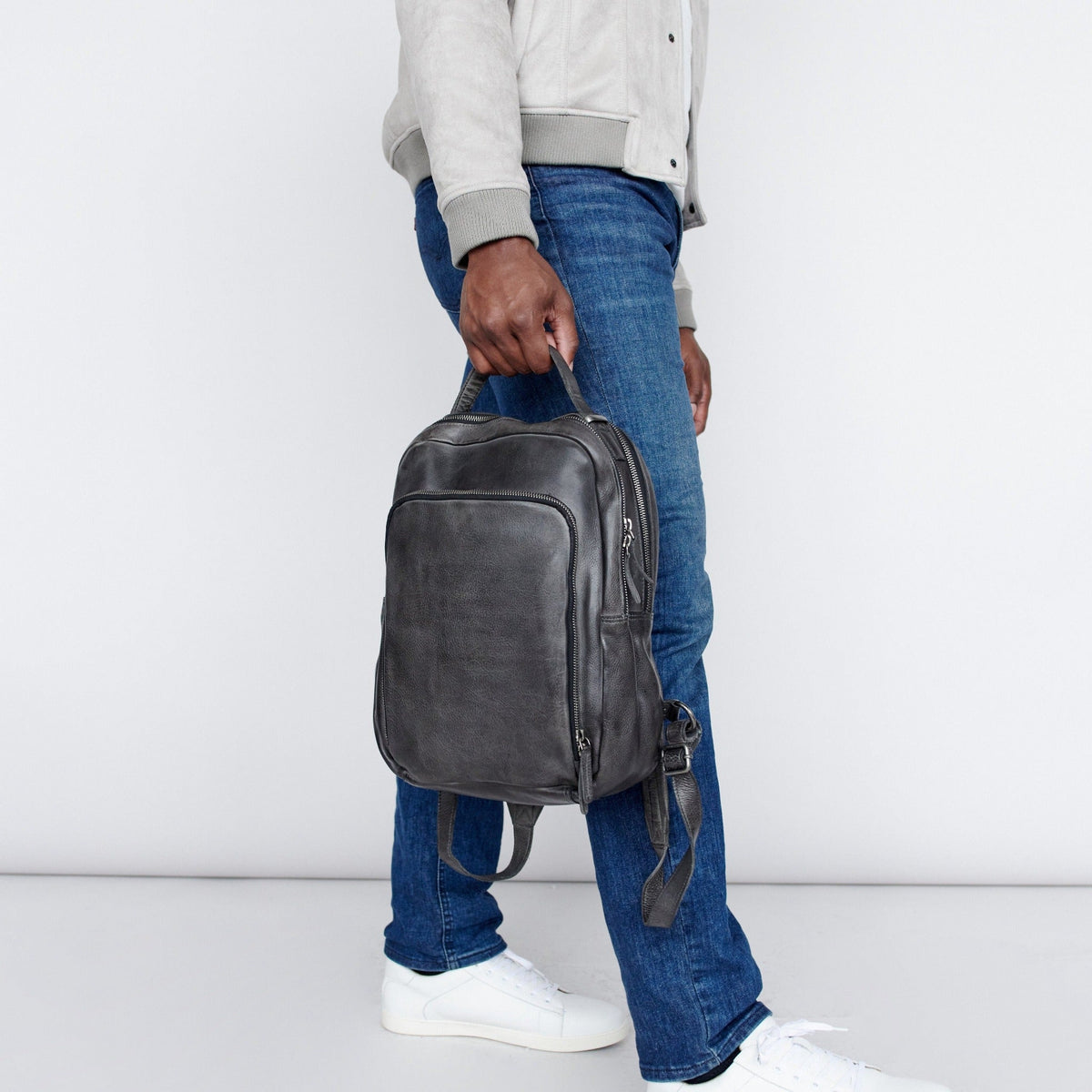 Zurich Leather Backpack - Image 6