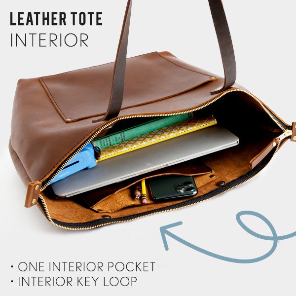 'Almost Perfect' Leather Tote Bag - Image 213