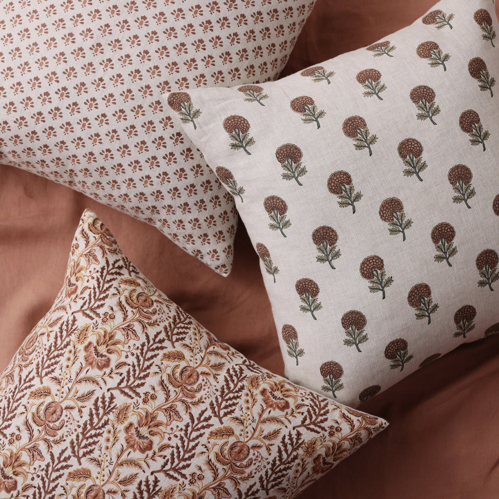 Lia Block Print Pillow - Image 8