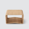 Liang Wicker Ottoman - One Ottoman