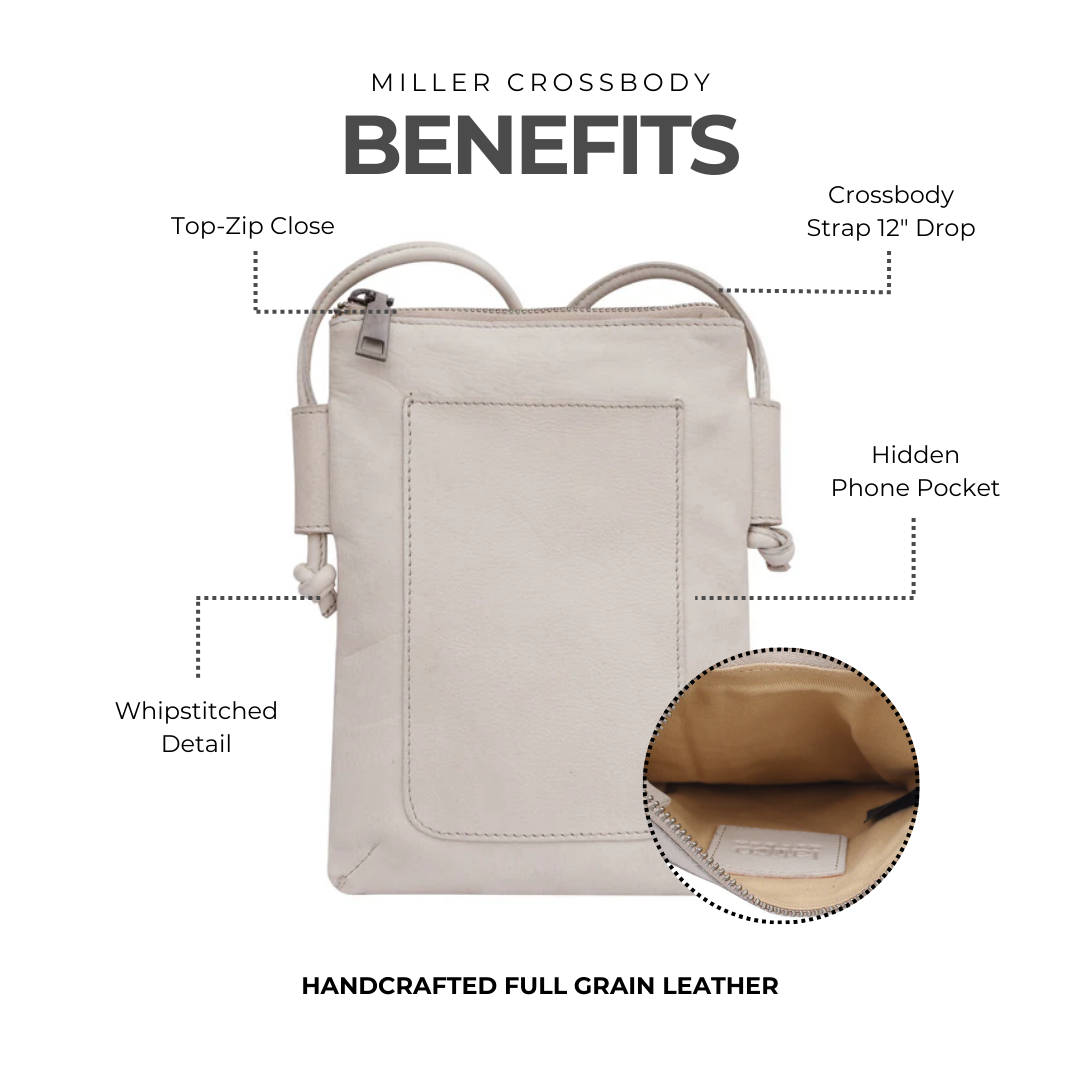 Miller Leather Crossbody Bag - Image 15