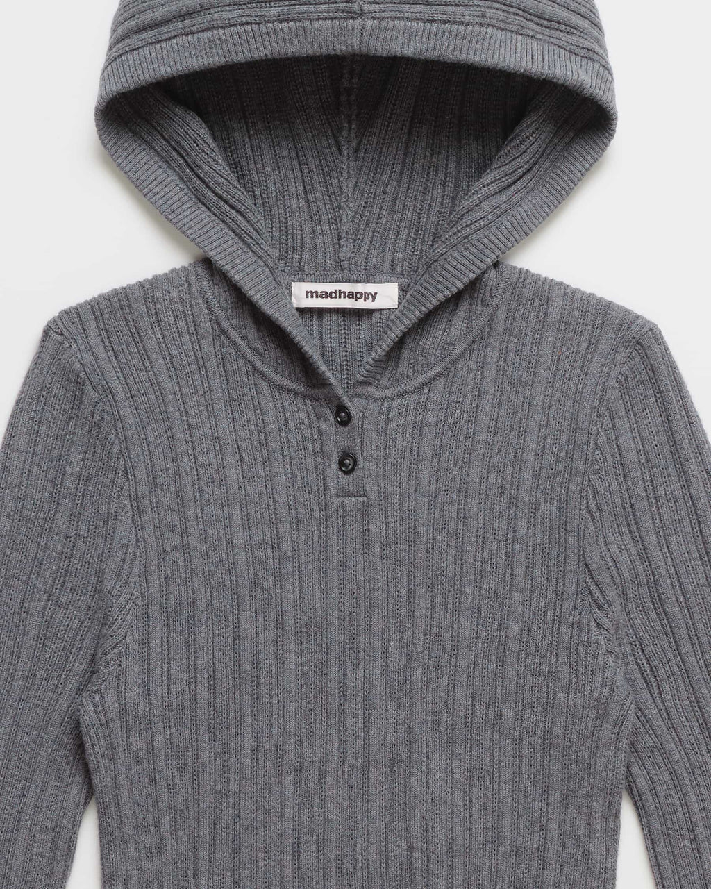 Lightweight Knit Hoodie - Image 2