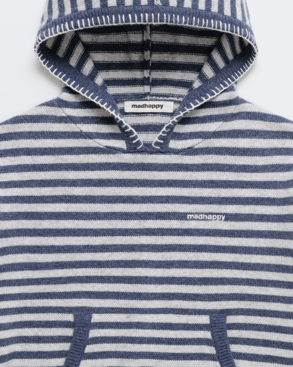 Shrunken Pullover Sweater Hoodie - Image 2