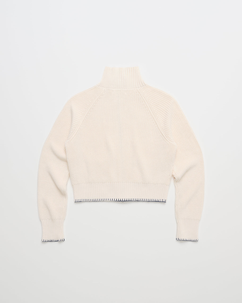Washed Knit Full Zip - Image 3