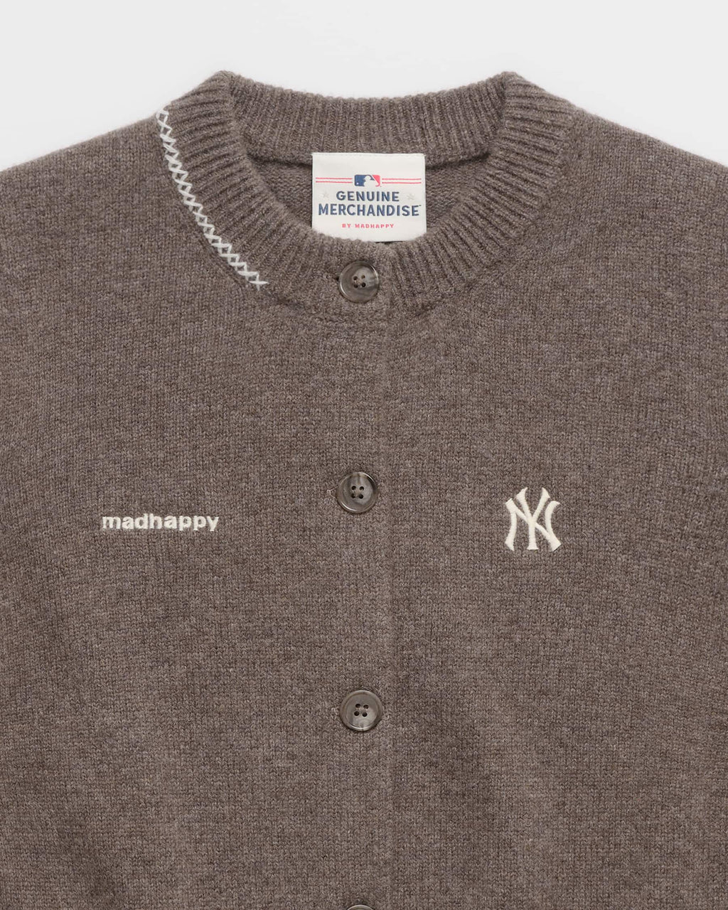 Yankees Crewneck Cardigan - Image 2
