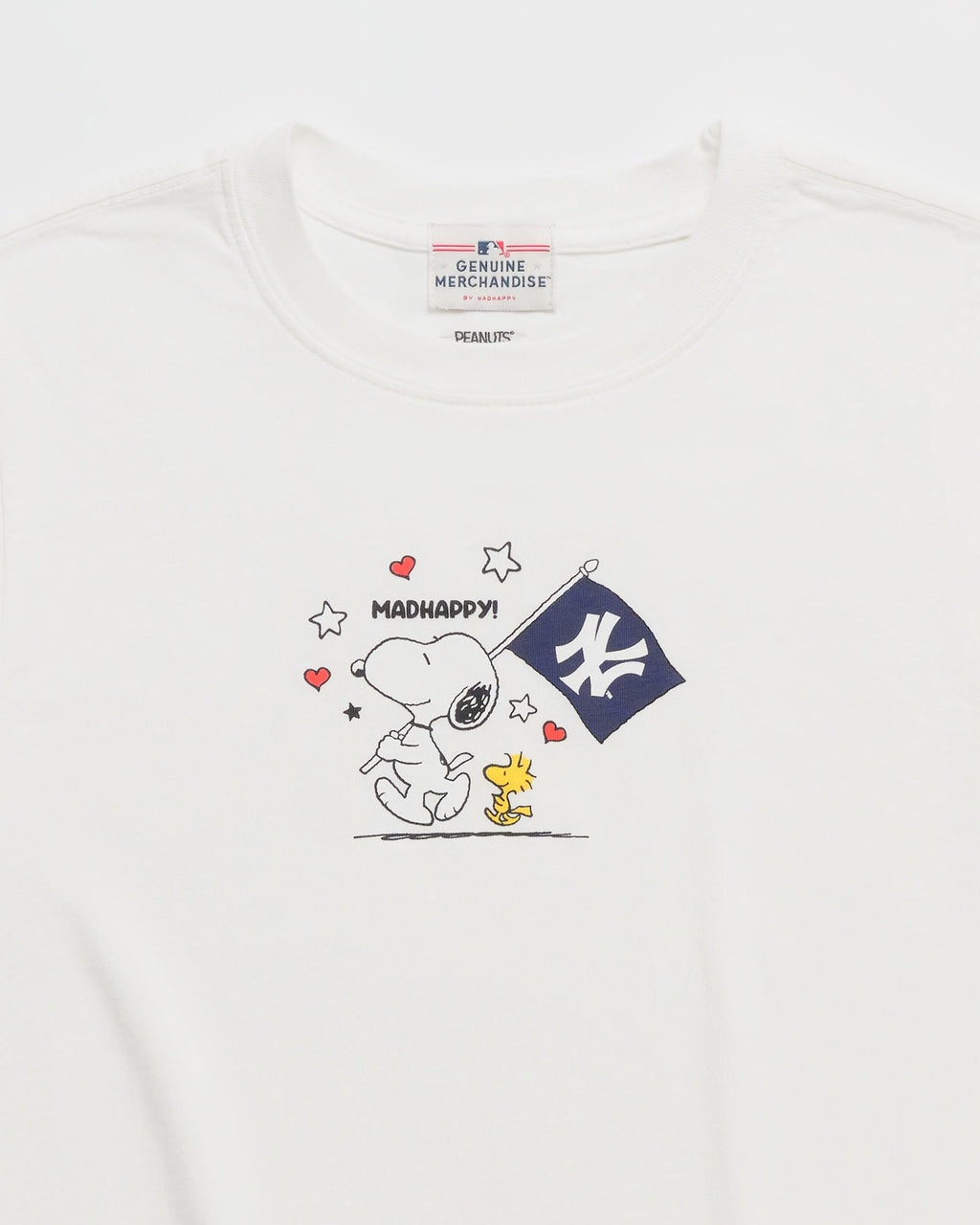 Yankees & Peanuts Shrunken Tee - Image 2