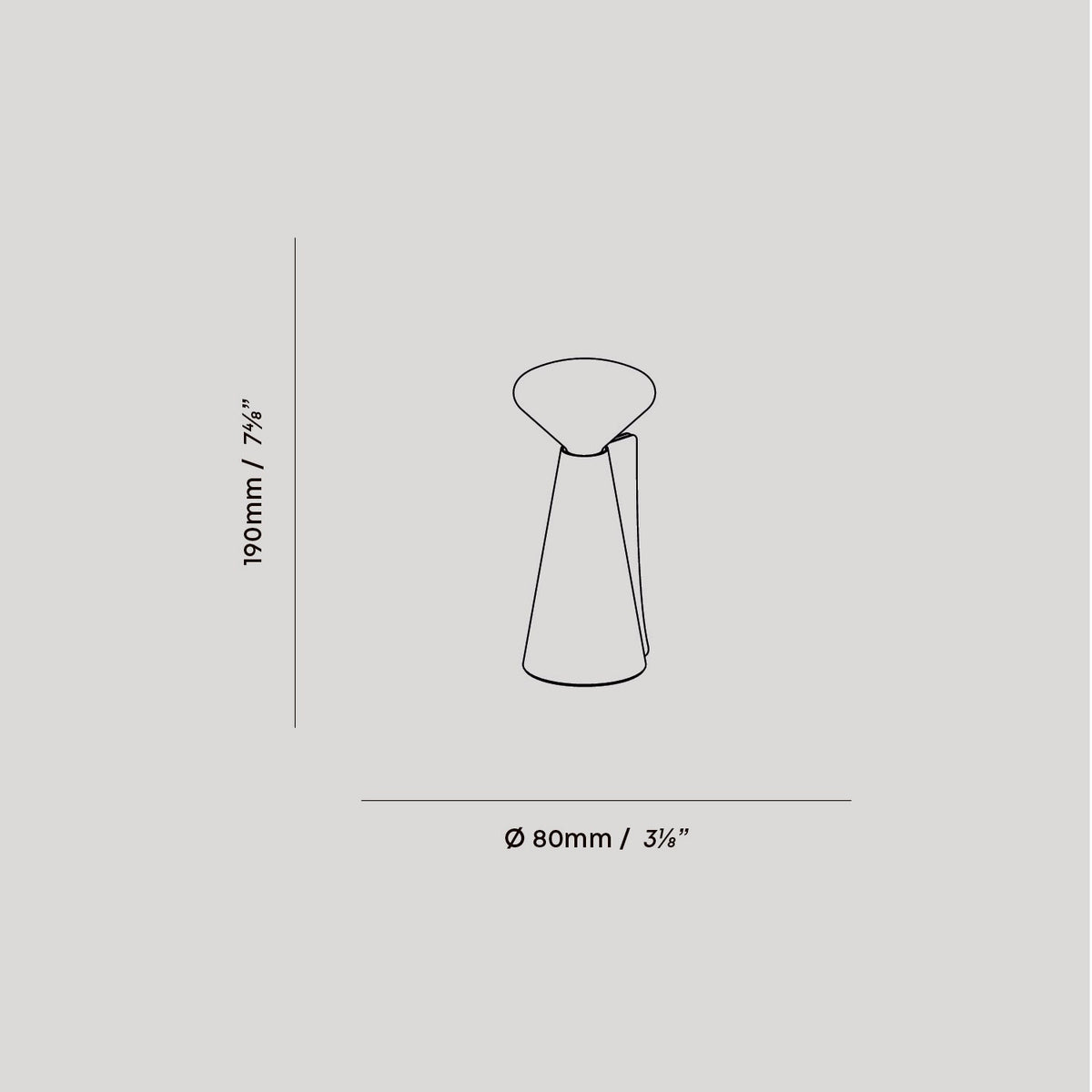 Mantle Portable Lamp in Stone White - Set of 2 - Image 8