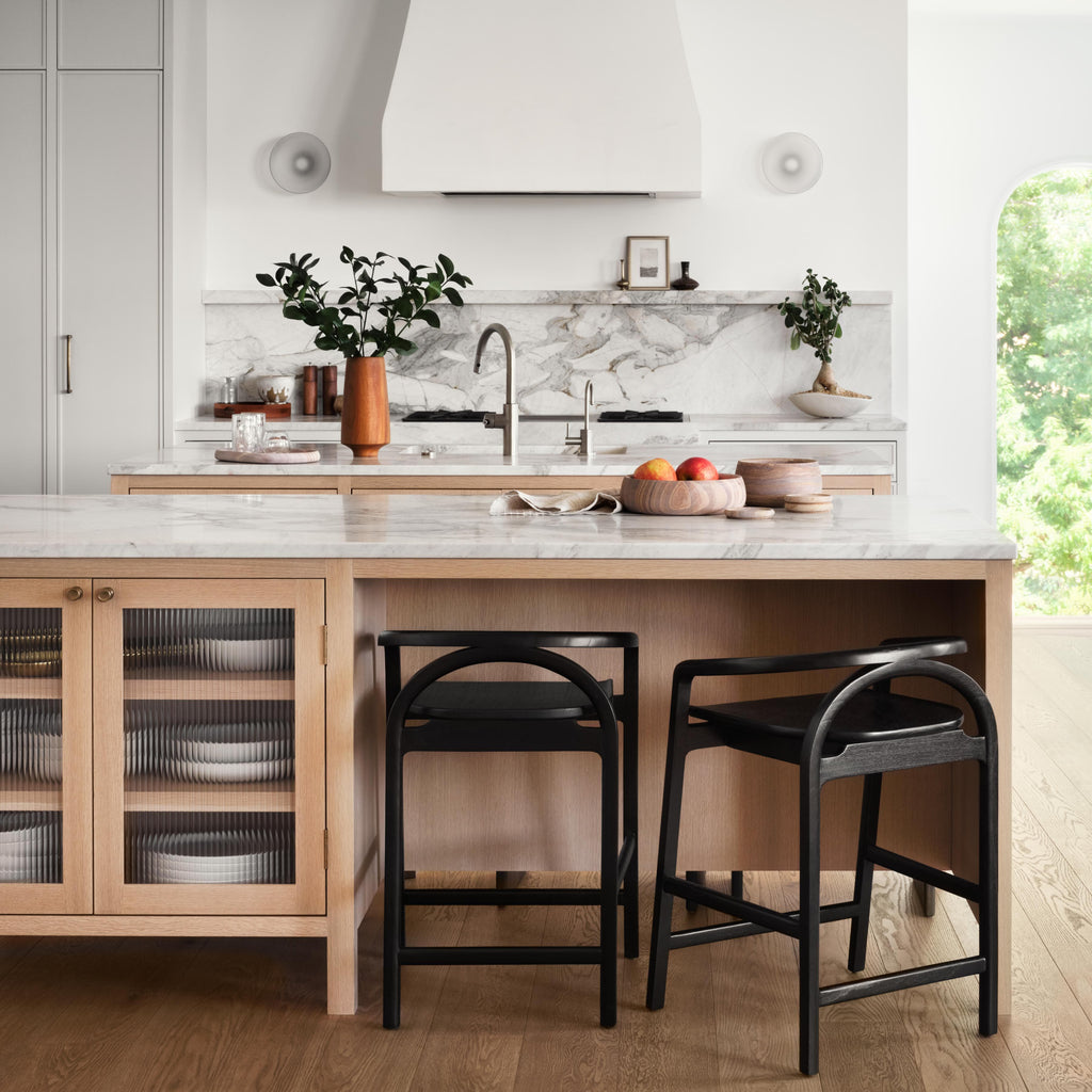 Meru Counter Stool - Black - Image 2