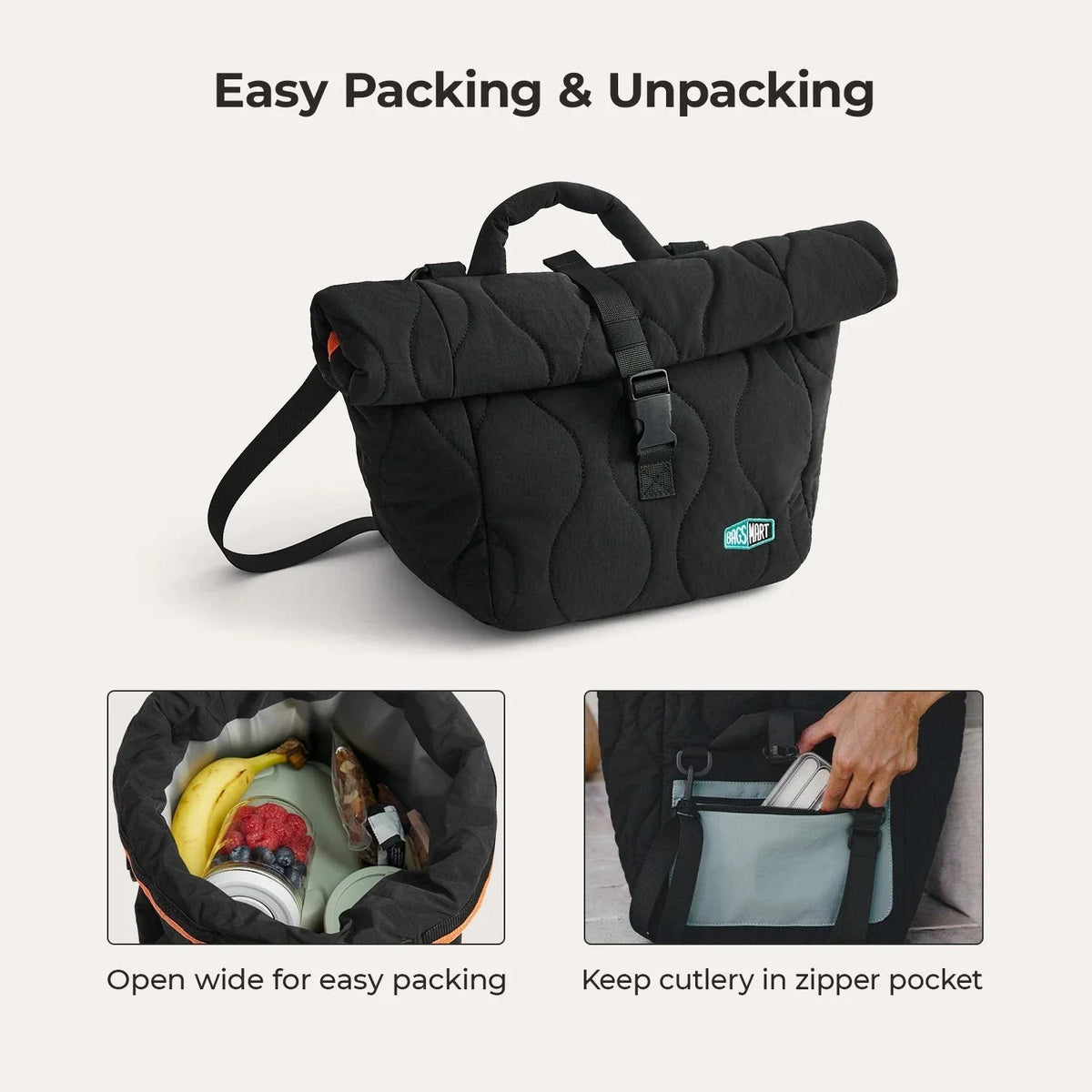 (FREE GIFT) Paz Roll Top Lunch Bag - Image 18