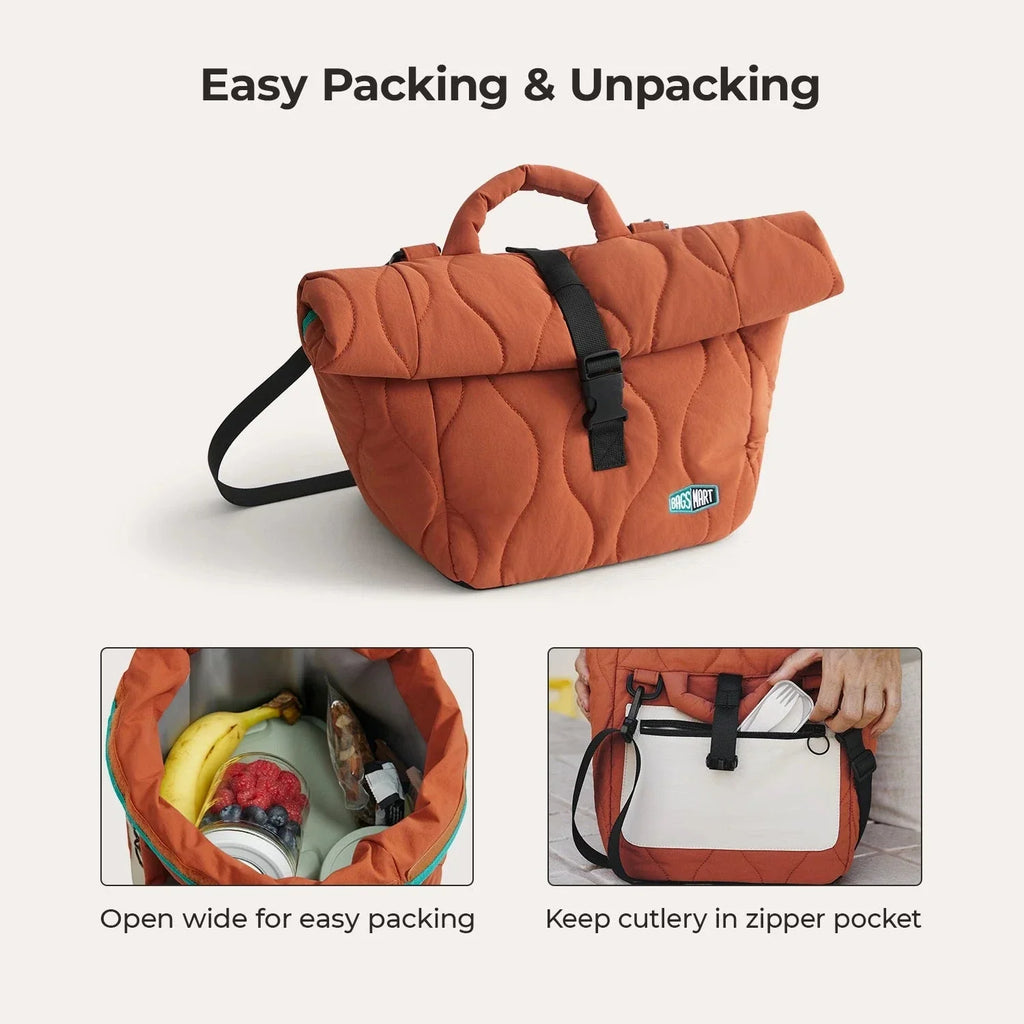 (FREE GIFT) Paz Roll Top Lunch Bag - Image 4