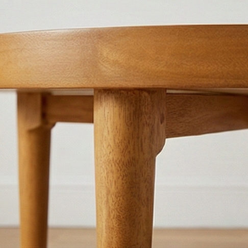 Norway Round Oak Coffee Table - Image 7