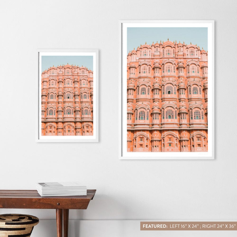 Hawa Mahal - White Frame