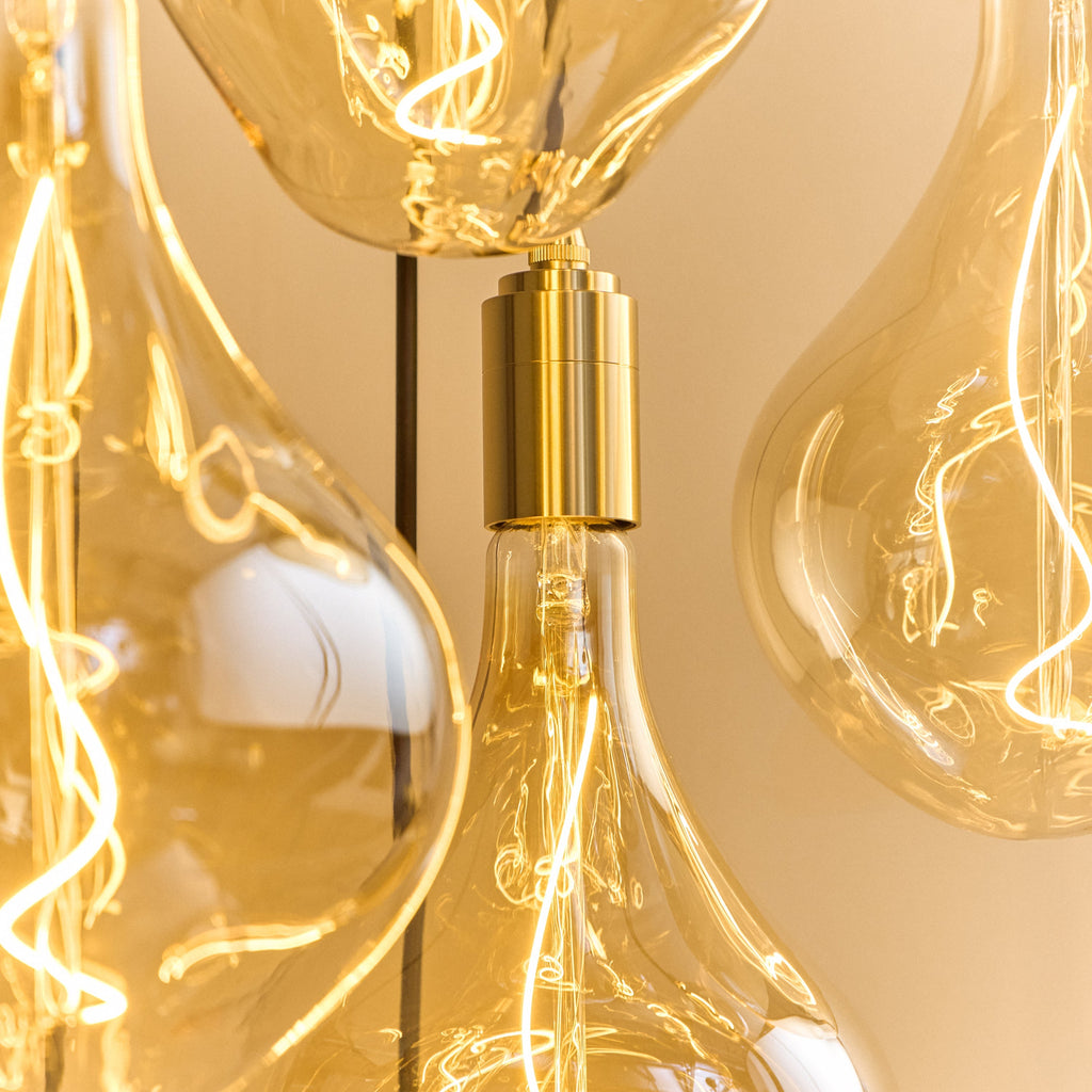 Voronoi II Pendant Light in Brass - Image 6