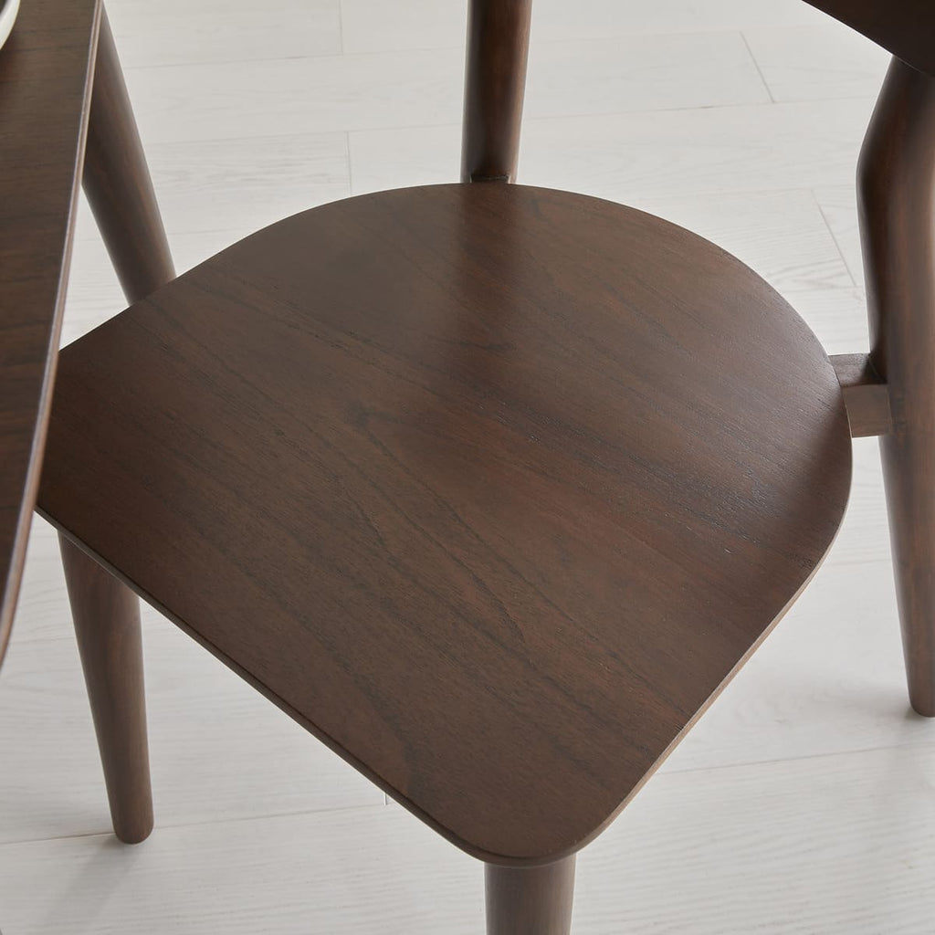 Norway Dark Walnut Dining Chair (Set of 2) - Image 3