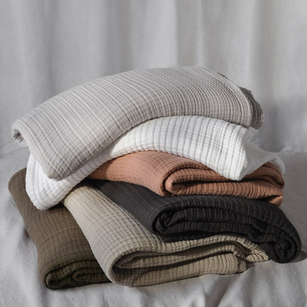 Organic Cotton Gauze Bed Blanket - Image 30